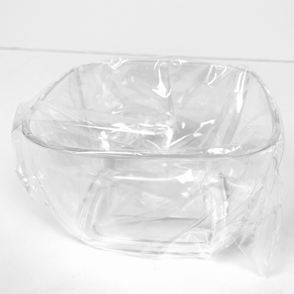 5.5” Clear Acrylic Square Bowl - Picture 2 of 5